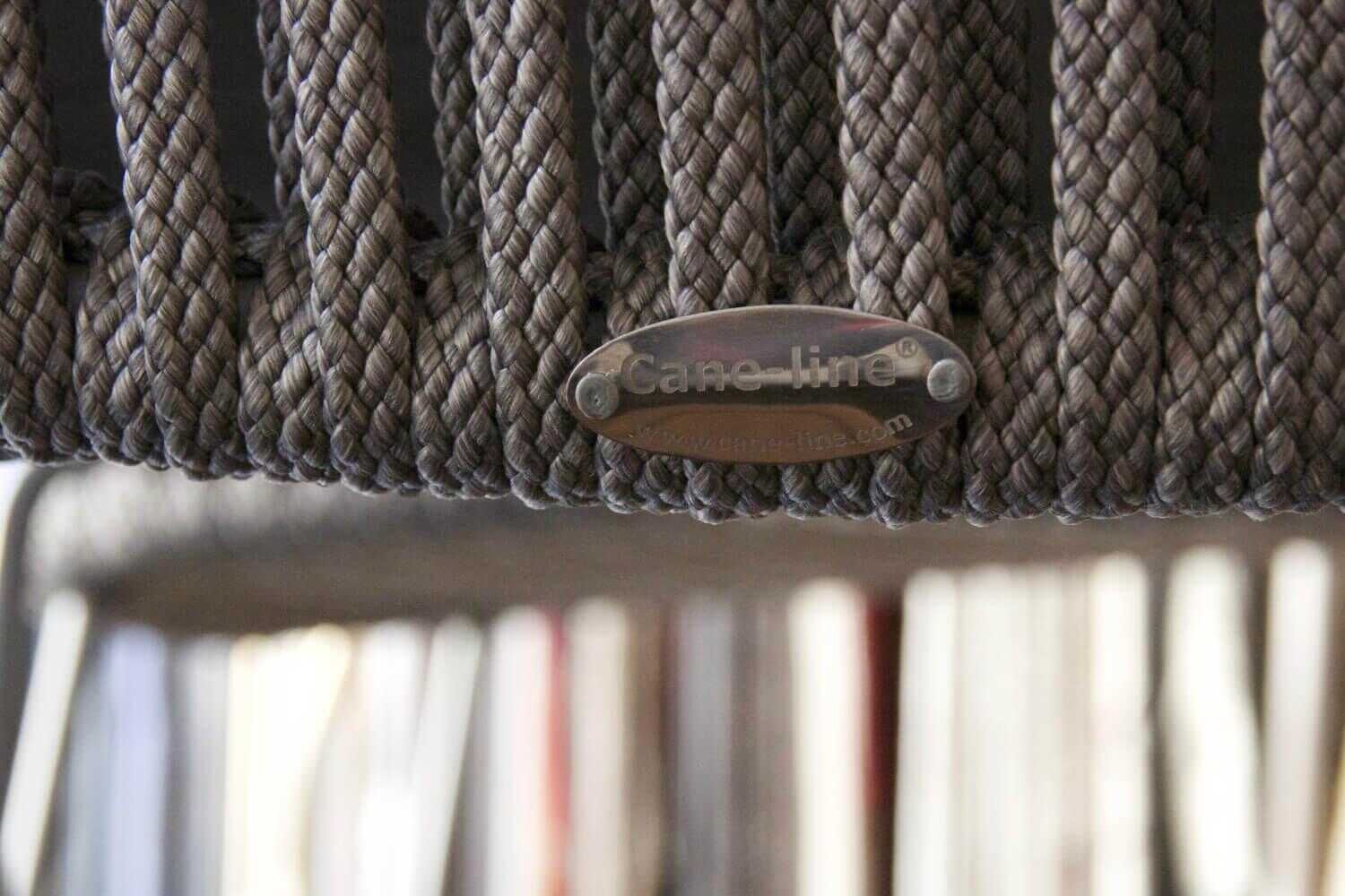 Cane Line - Stuhl Moments Gewebe Grau Gestell Aluminium Pulverbeschichtet - 6