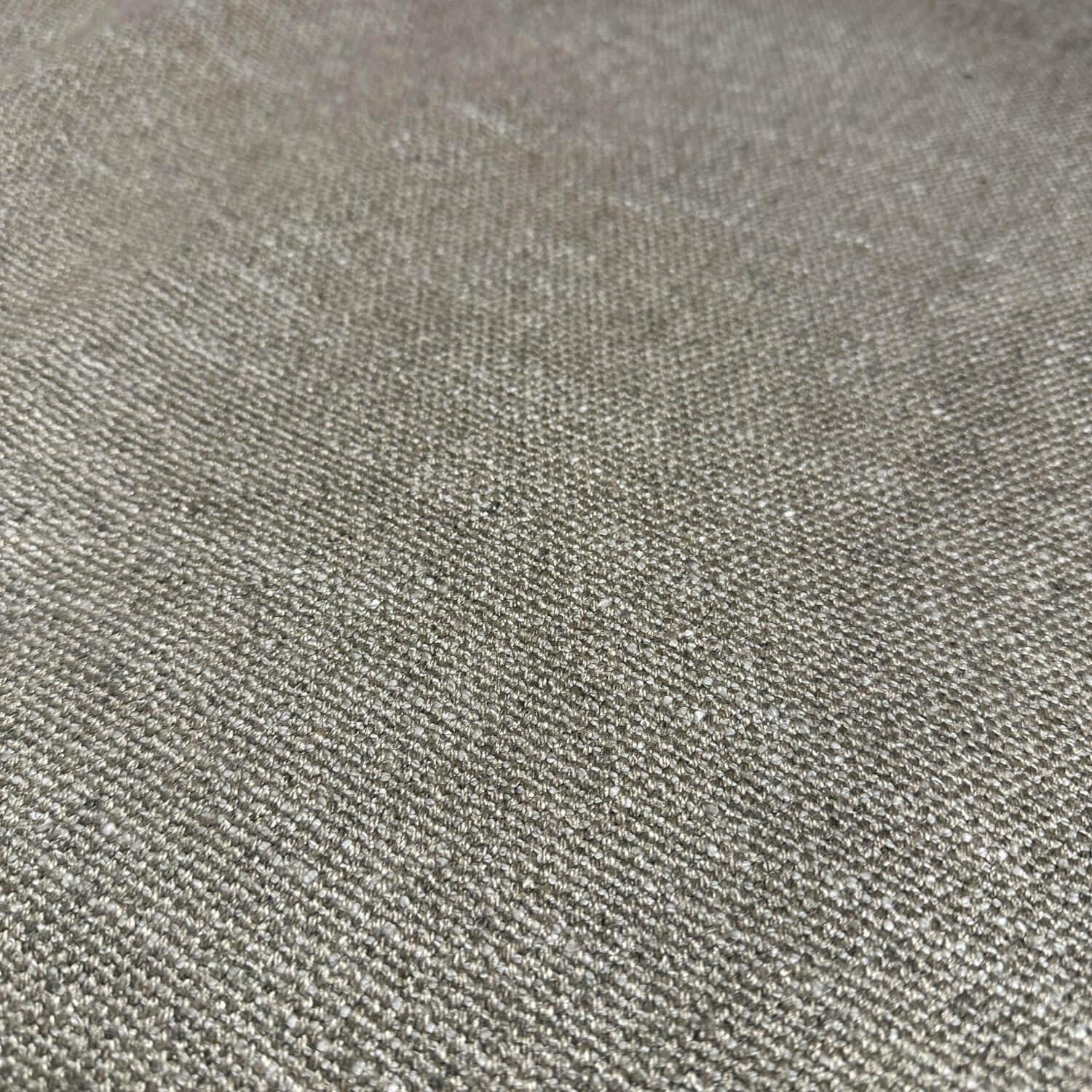 B&B Italia - Ecksofa Michel Club Stoff Sapri Beola Super 2480112 Grau Gestell Nickel Bronzefarben Mit Rückenkissen - 6