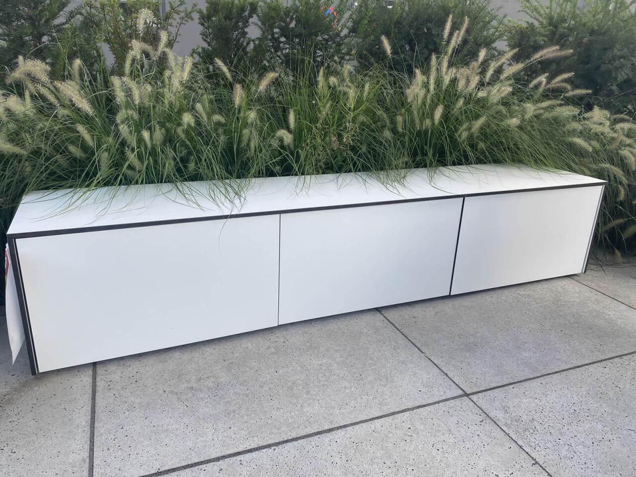 Conmoto - Lowboard Ordo HPL Weiß - 2