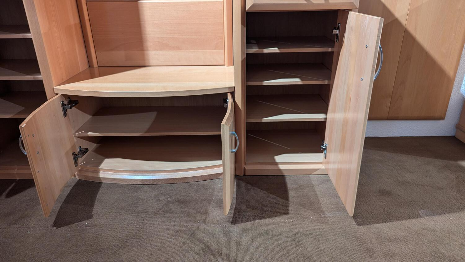 Holtkamp - Wardrobe City natural beech with mirror - 3