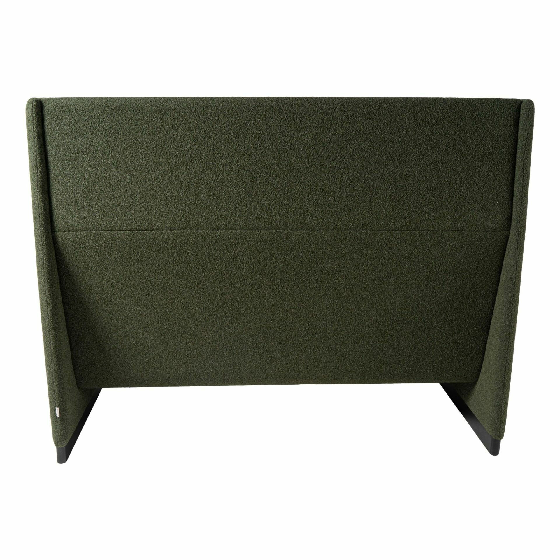 Wendelbo - Sofa Case High Back Stoff Cuddle 16 Grün Gestell Eiche Schwarz Gebeizt Mit Stoff Bezogen - 5