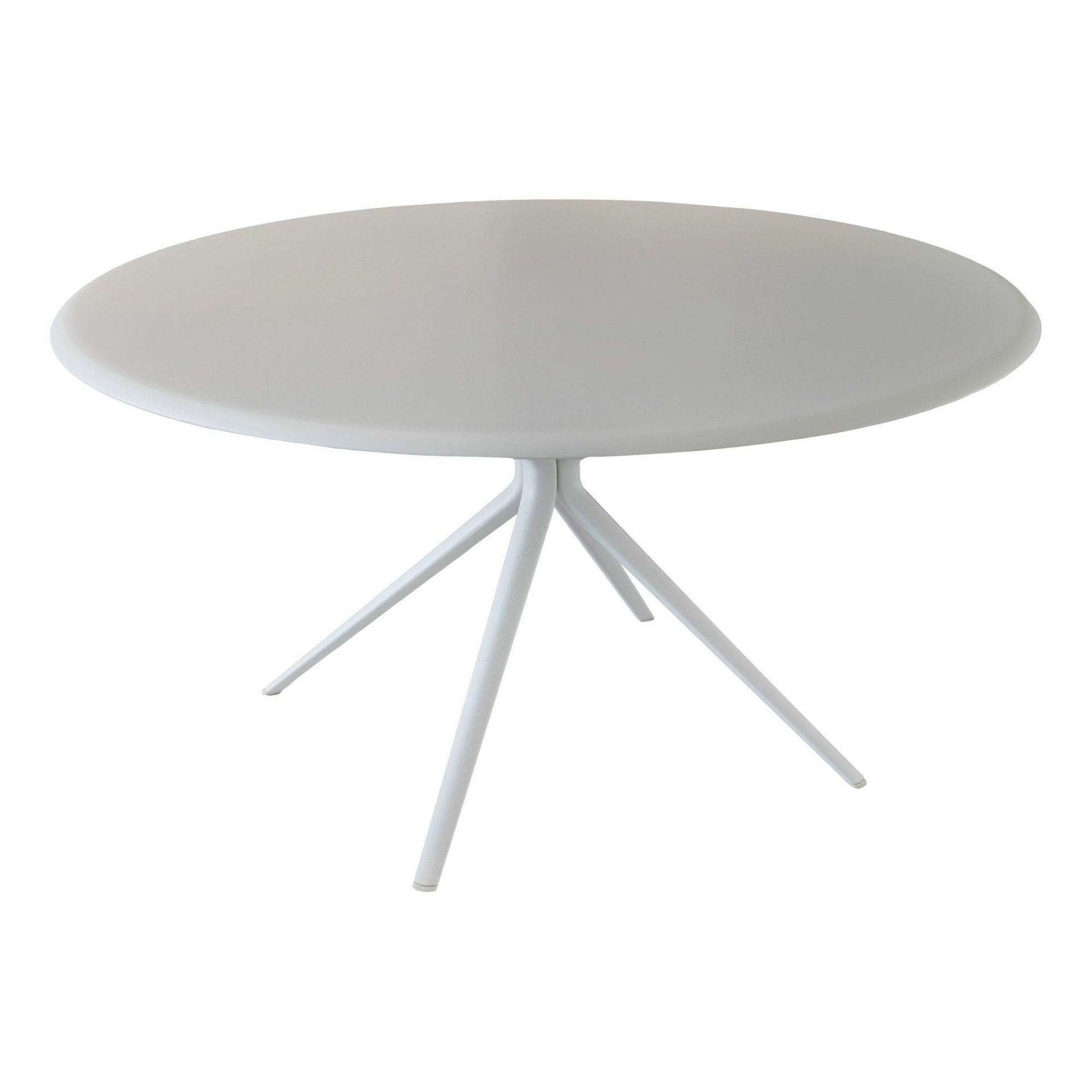 Fast - Tisch Moai Aluminium Weiss 1 Lackiert - 2