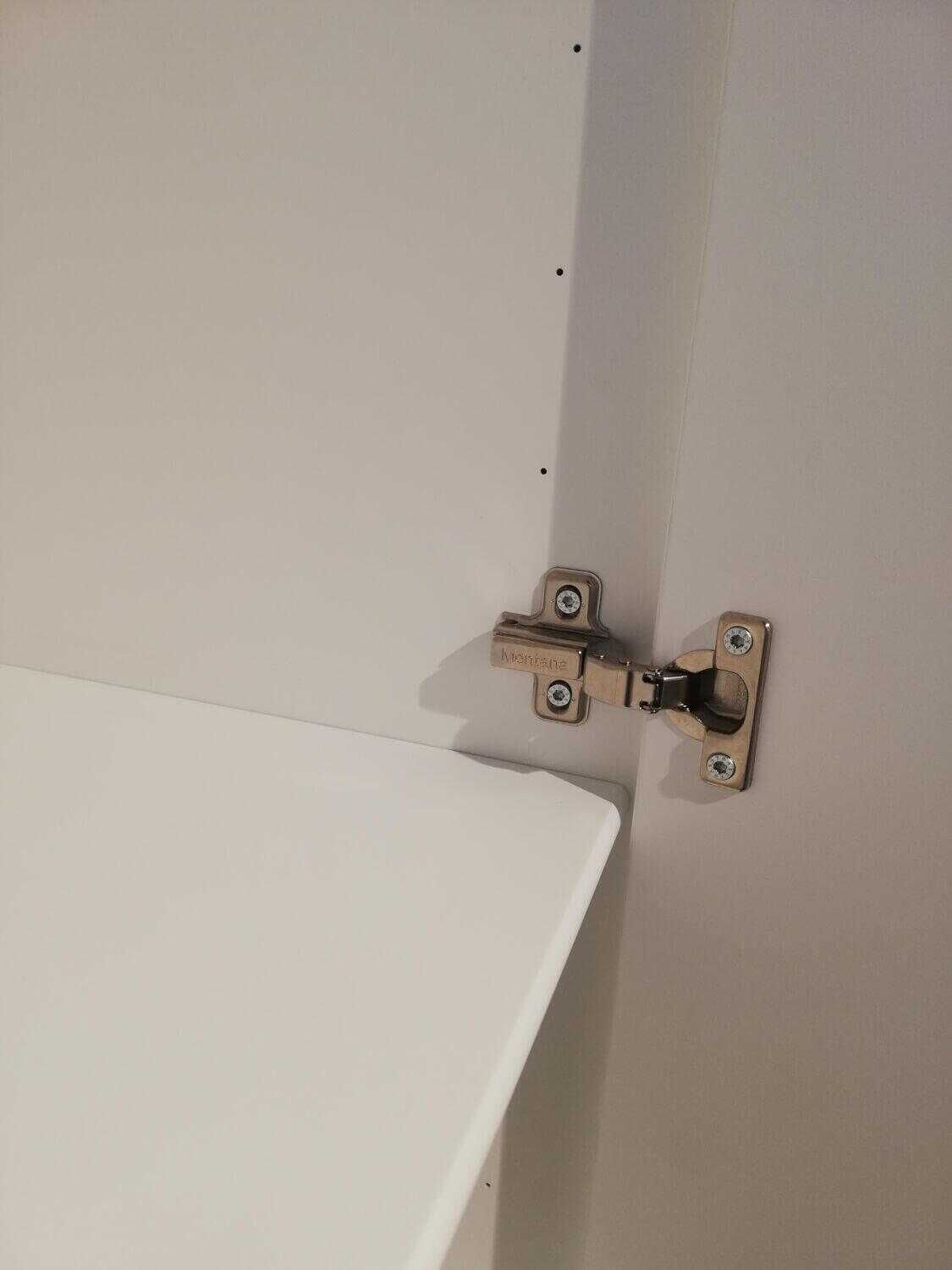 Montana - Schrank System MDF Holz New White 4-Türig - 9