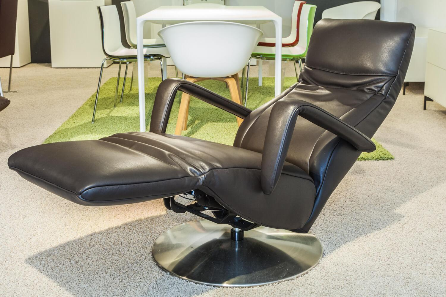 Violetta - Sessel Vene S Leder Braun Relaxfunktion - 4