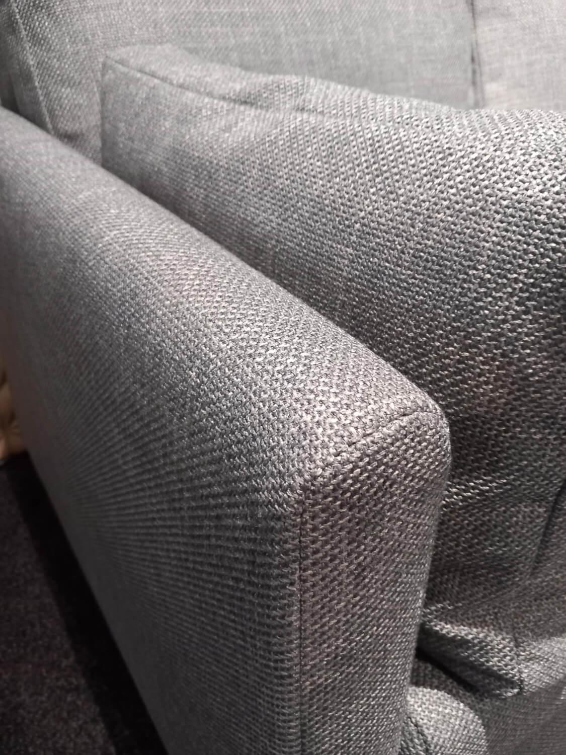 Signet - Schlafsofa Paula Stoff Imola Stahl Grau Mit Auszugsfunktion - 2