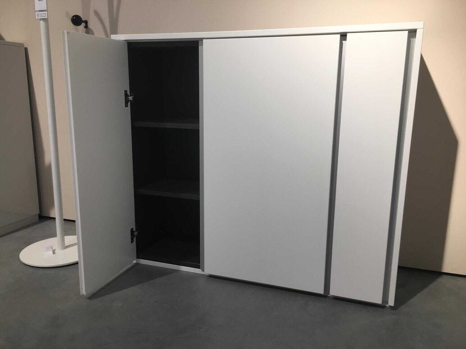 Schönbuch - Aktenschrank Stripes Lack Schneeweiß 54 3-Türig - 4