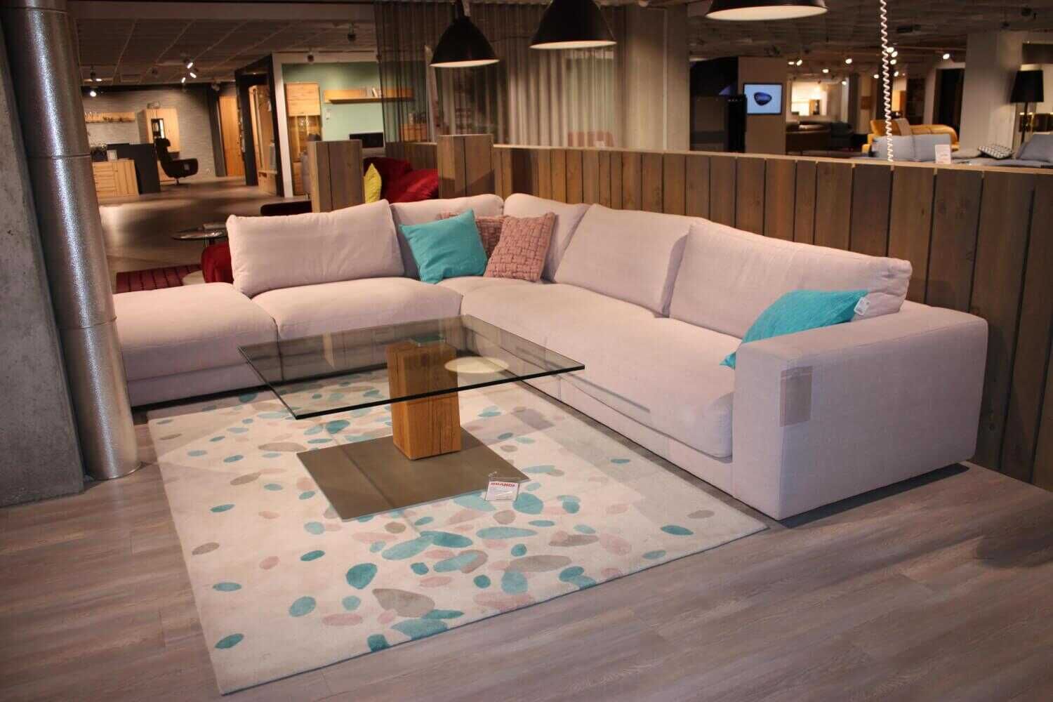 Candy - Ecksofa Giant Stoff 10 Vintage Rosa - 2