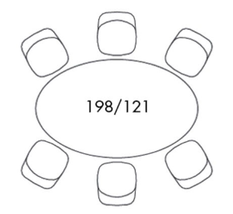 Knoll International - Dining table Saarinen Tulip Table Oval - 2