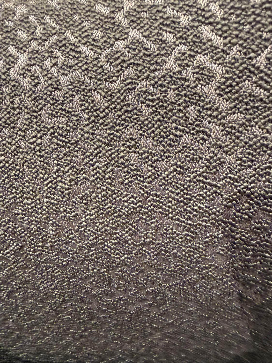 Hülsta - Sofa Abschlusssessel 470 Stoff 082-49 Schwarzbraun Fuß Aluminium Umbragrau Lackiert - 2