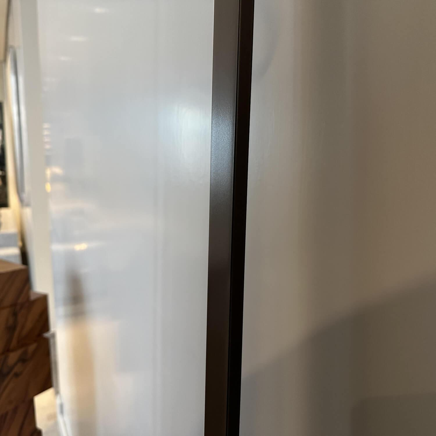 Bielefelder Werkstätten - Standspiegel Jacky Bronze Matt Spiegel Klar mit 2 Kleiderbügeln - 4