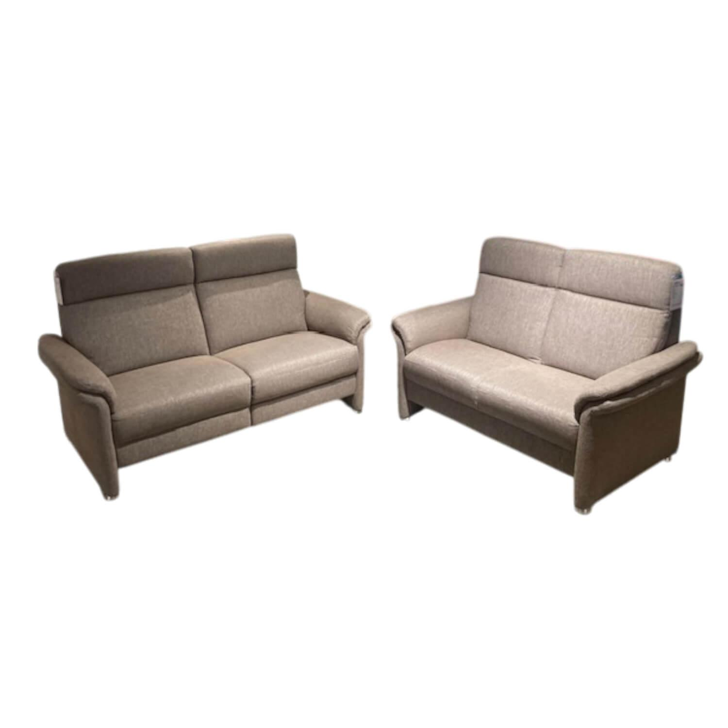 Activineo - Garnitur Grace Stoff VZP Samba 9 Mode Beige Braun 2 Sofas - 1