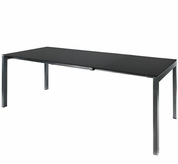 Schaffner - Tisch Luzern Platte Fiberglas Anthrazit Gestell Fiberglas Anthrazit Pulverbeschichtet - 1