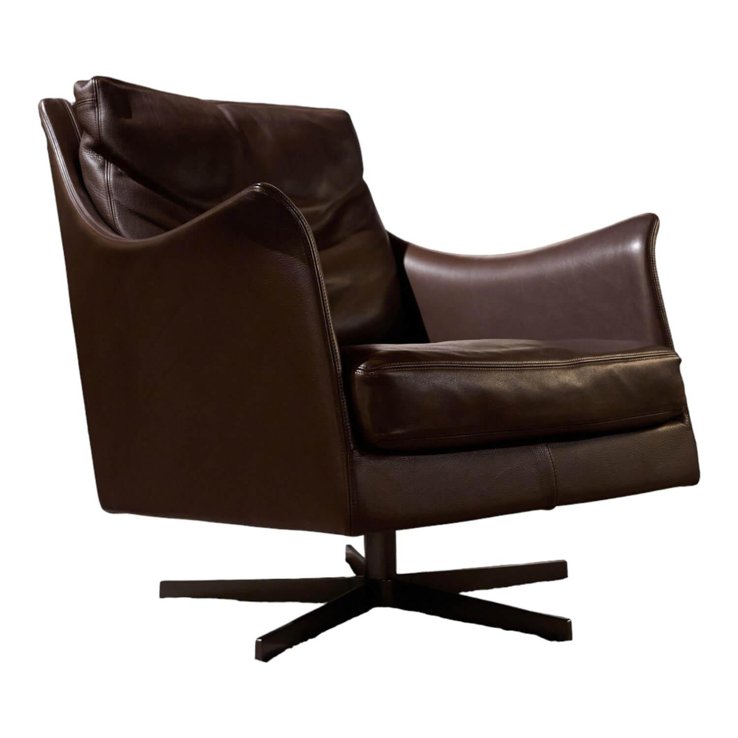 Flexform - Sessel Boss Leder Pelle 2 Braun - 1
