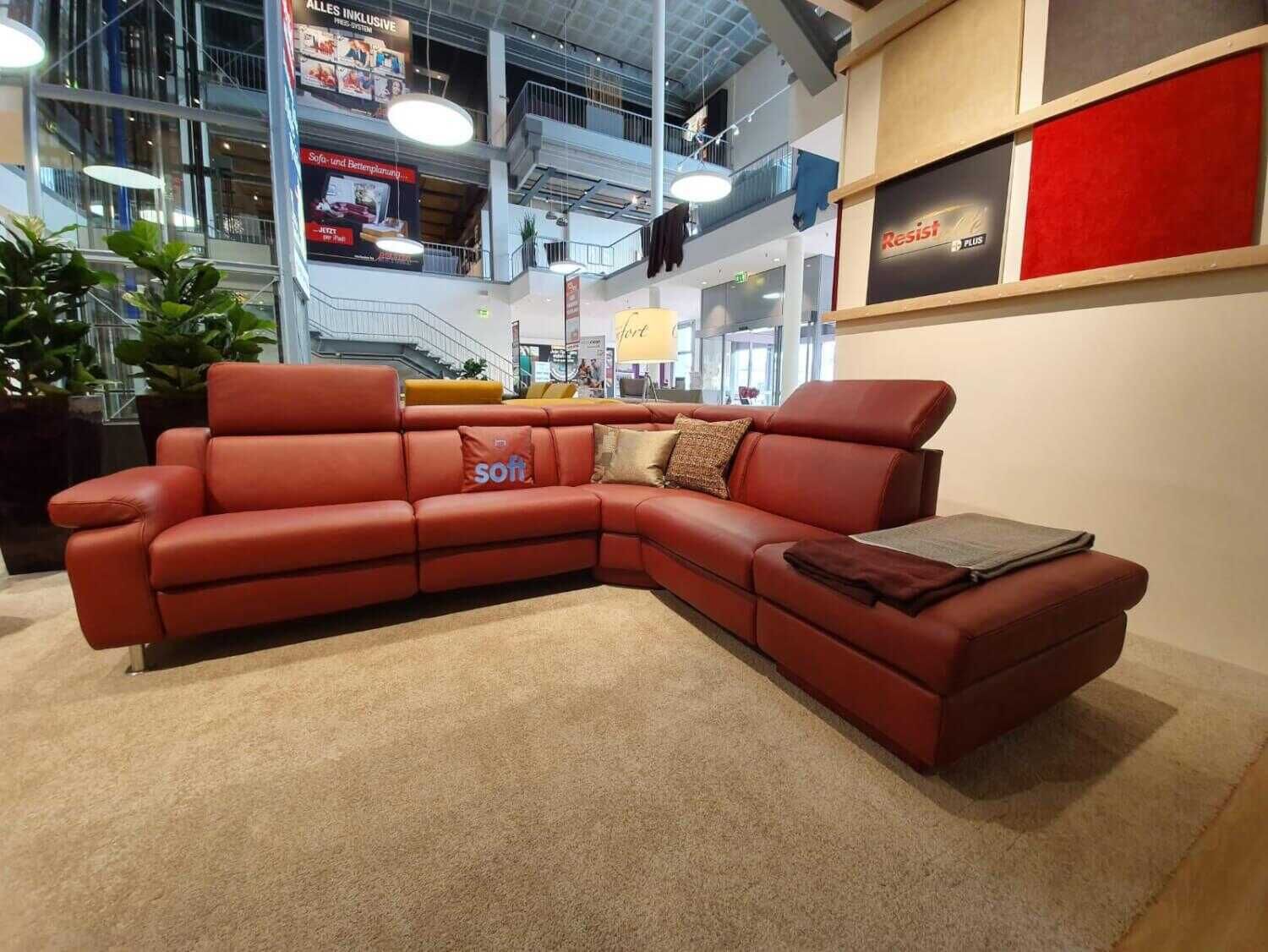 Faszinierend Himolla Ecksofa Leder Bild