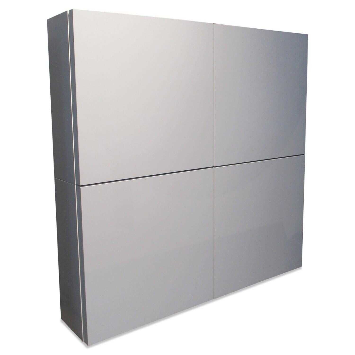 Kettnaker - Highboard Mio Holz Lack Weiß Floatglasböden - 1