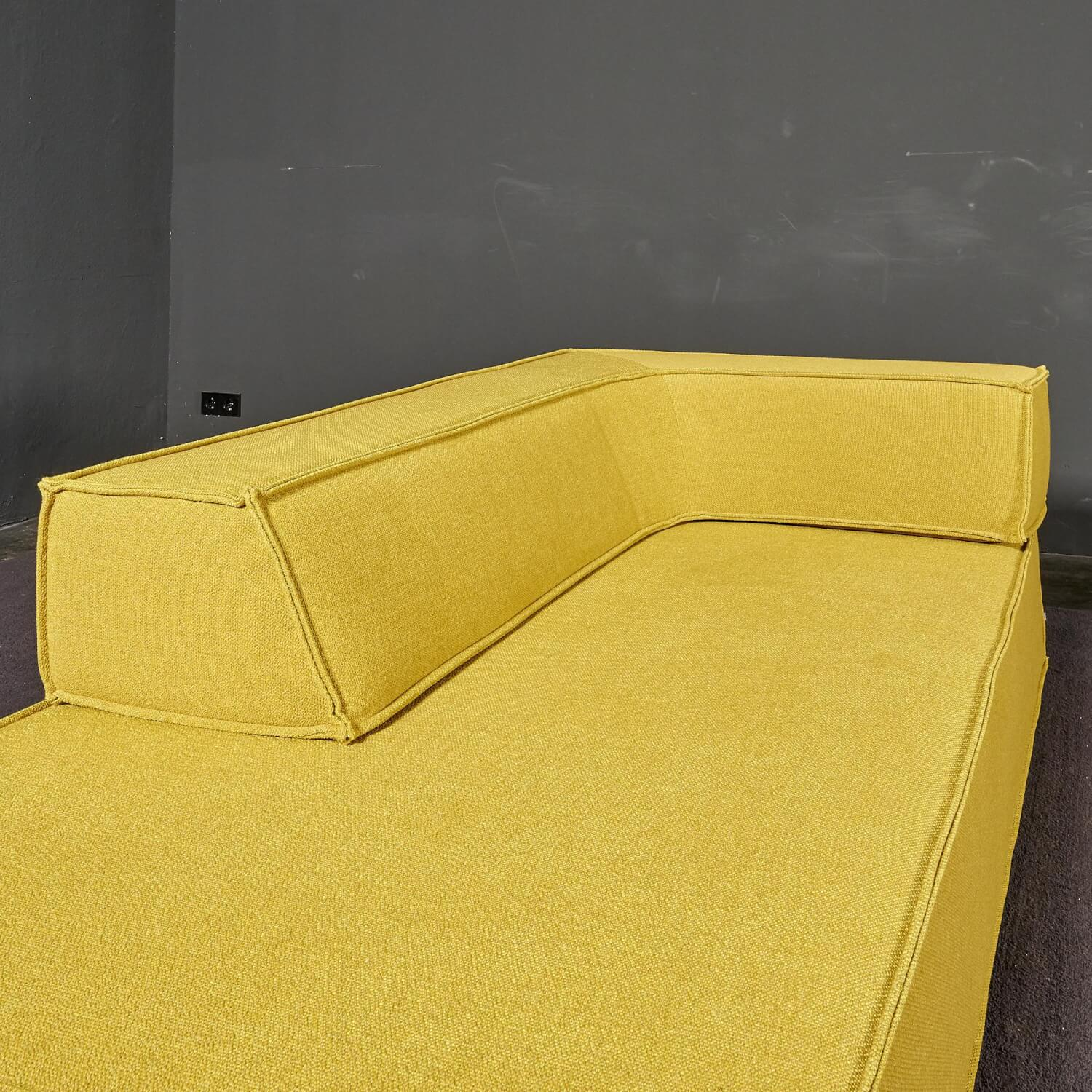 COR - Schlafsofa Trio Stoff 8077 Curry Gelb - 13