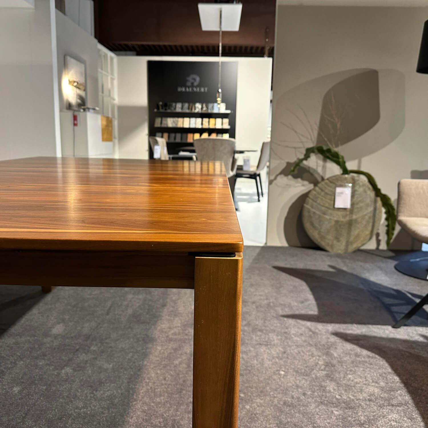 Rodam - Esstisch David 582348 Nussbaum Matt Lackiert Inklusive Klappeinlage - 7