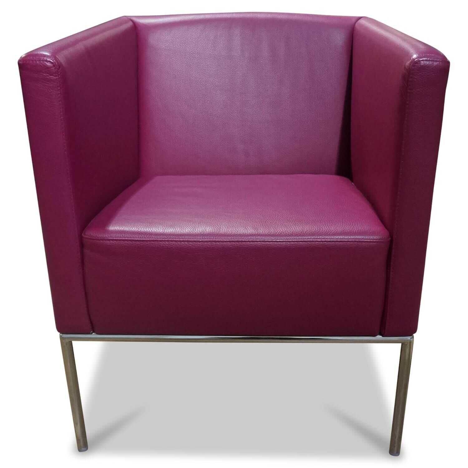 Brühl - Sessel ADD 1 Leder Unit Rosa - 1