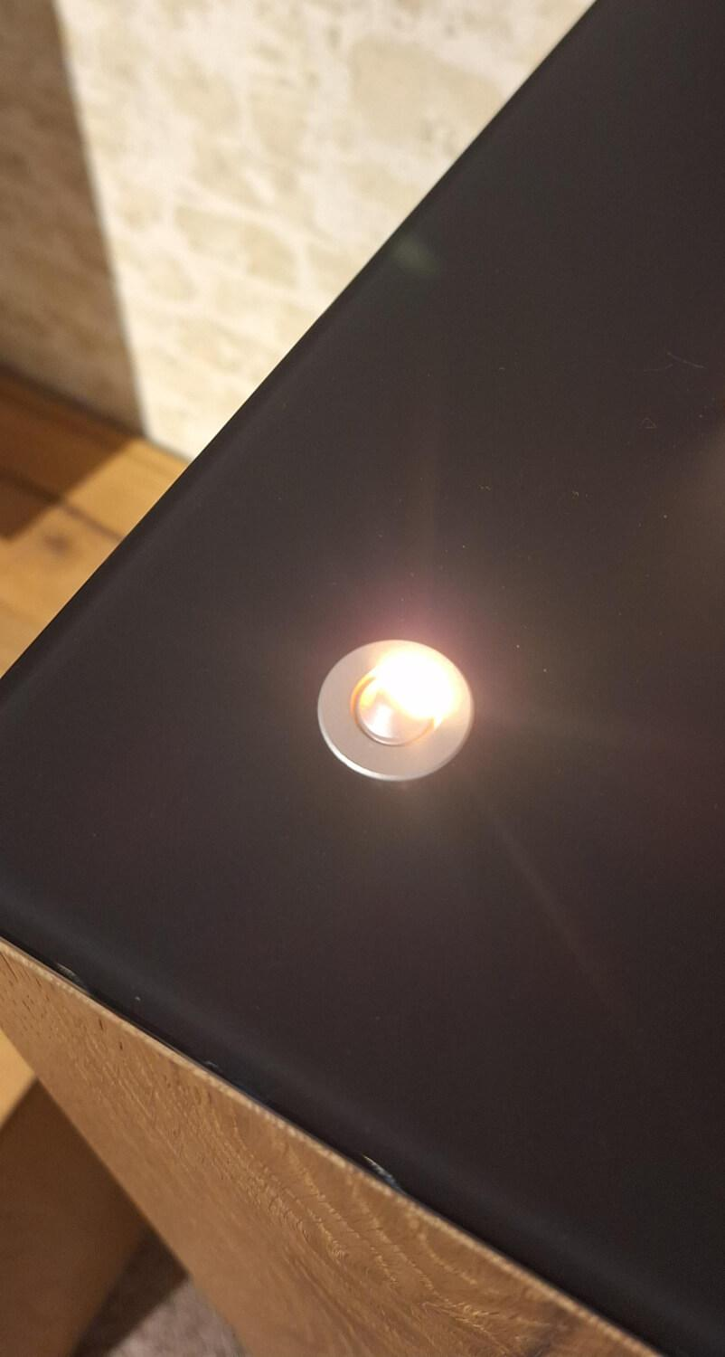 Voglauer - Wohnwand V-Alpin Eiche Altholz Furniert Glas Anthrazit - 8