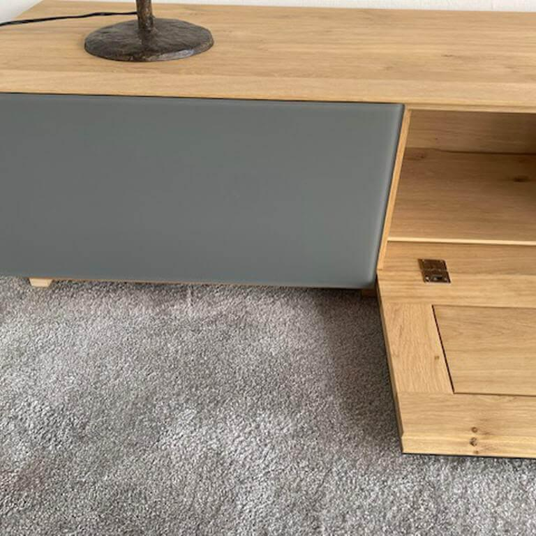 Scholtissek - Sideboard Eiche Puro Geölt Elemente Mit Glasblenden - 6