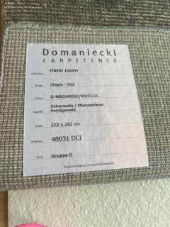 Domaniecki - Teppich Chiplo Hand Loom G NBO24001C W23122L Grau - 3