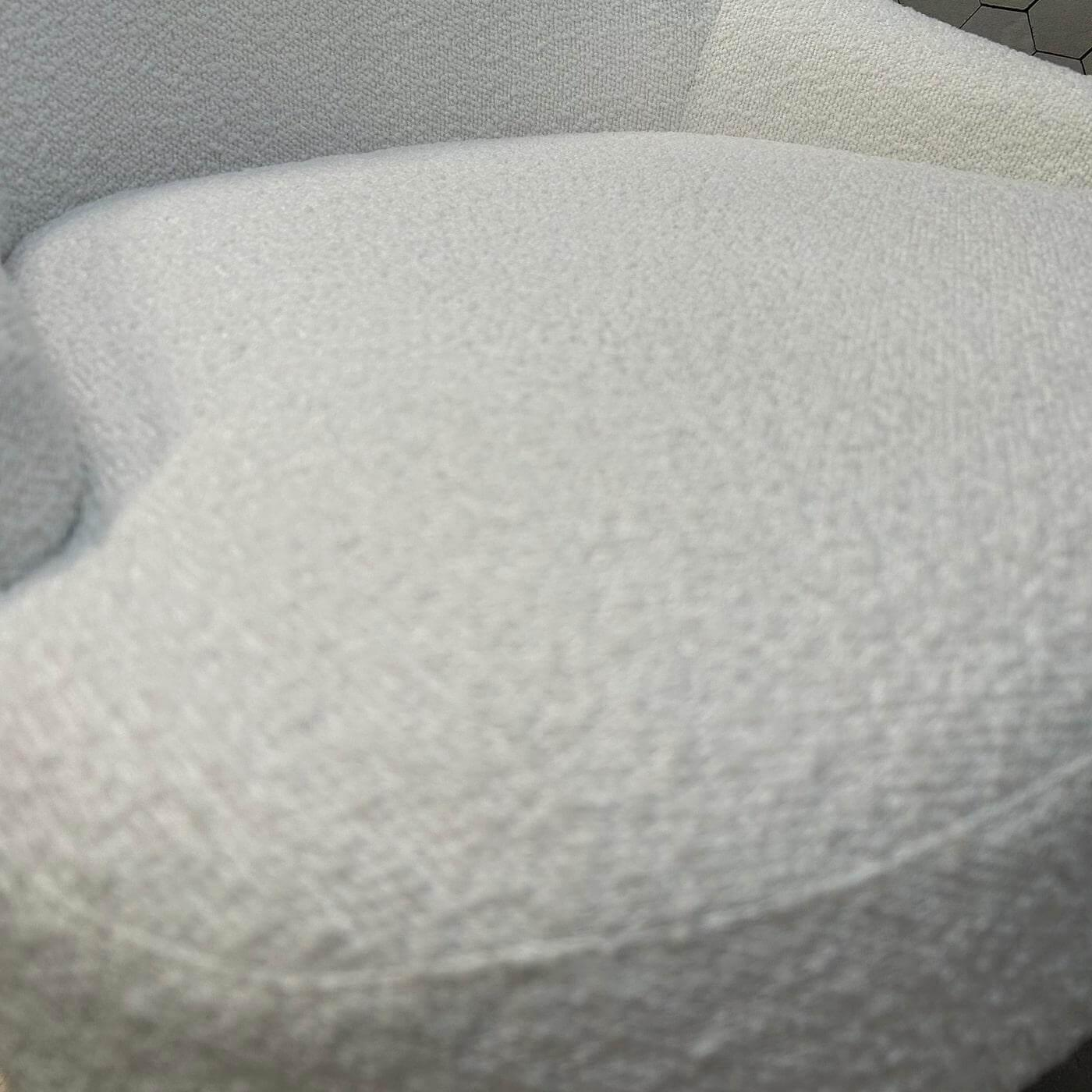 Walter Knoll - Sessel 375 10 Stoff Sonderstoff Creme Weiß Beige Gestell Massivholz Eiche Schwarz Geflammt Geölt - 2