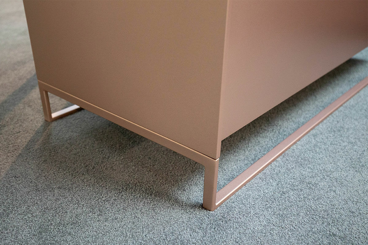 Möller Design - Kommode Lean Box Lack 451 Bronze Metallic  - 2