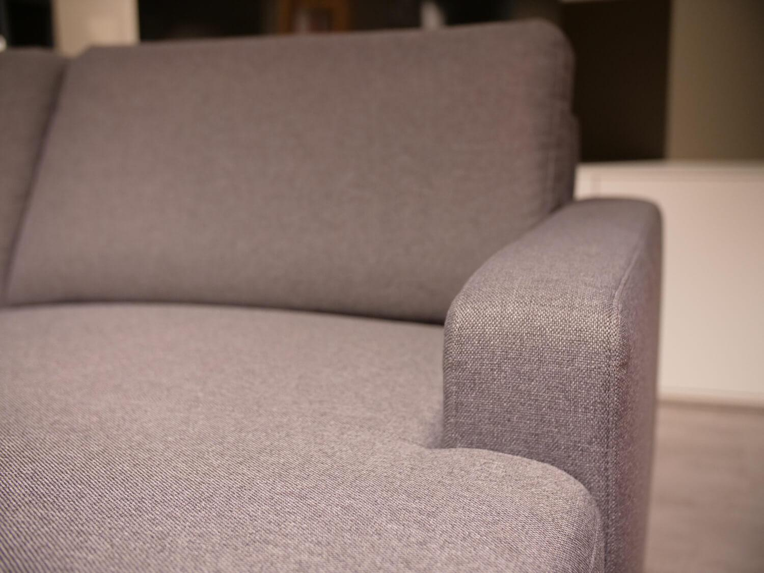 Musterring - Wohnlandschaft MR 365 Bezug Stoff Orlando Dark Grey Grau Metallfuß Chrom Beschichtet - 4