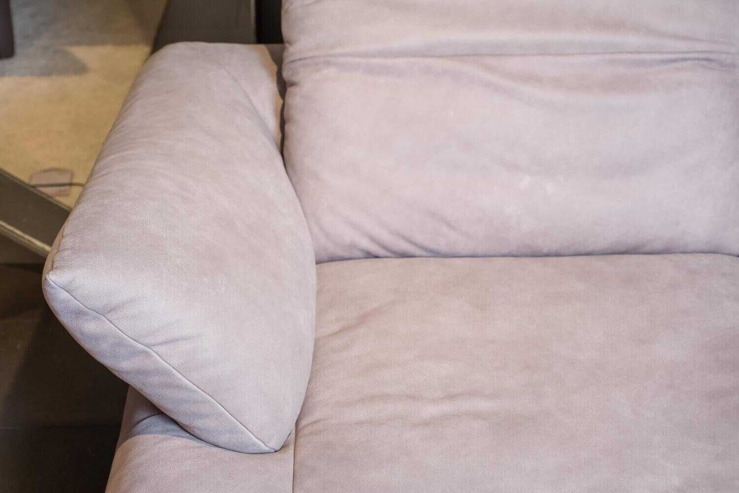 Koinor - Ecksofa Avivo Leder Grau Relaxfunktion - 7