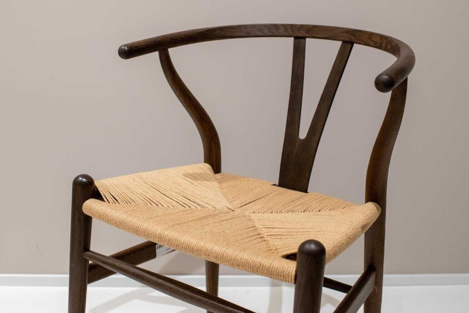Carl Hansen & Søn - 4er-Set CH 24 Alte Eiche Geölt Gefecht Natur - 5