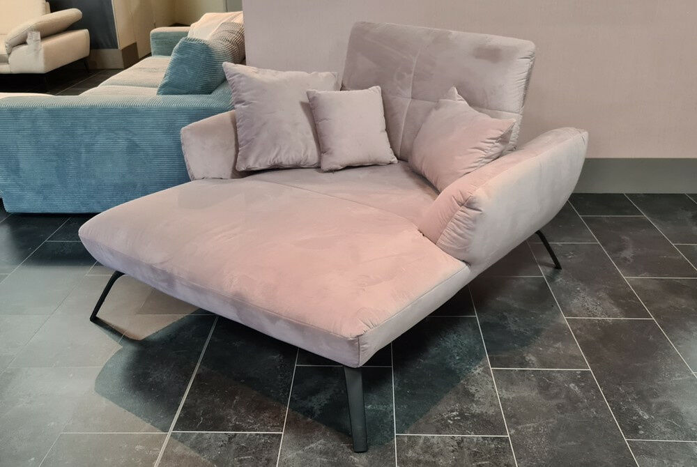 d133da70f3ae0f35650256368ee5284a94d46565_16811 Poco - Sessel Loveseat Dover LS Stoff Riviera Flieder 62 Rosa Füße Metall Schwarz Matt Mit Rückenneigung - 2