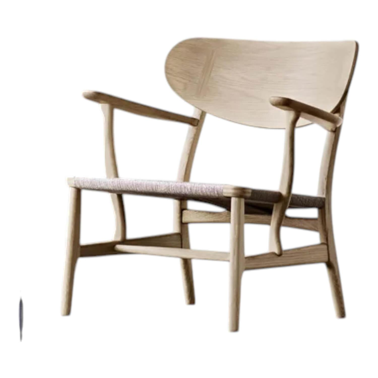 Carl Hansen & Søn - Sessel CH22 Eiche Natur Geölt Geflecht Natur - 1