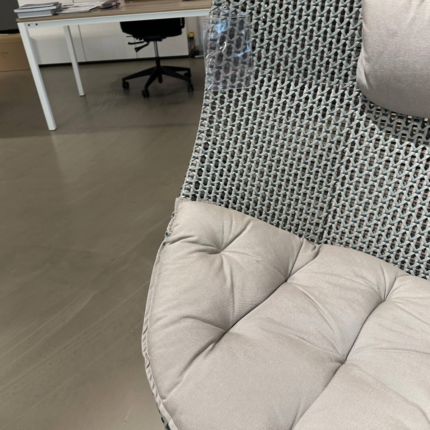 DEDON - Outdoor Hochlehnsessel Mbrace Alu Dedon Geflecht Baltic Gestell Aluminium Nori Mit Sitz- und Nackenkissen Cat. A NaturaKissen - 6