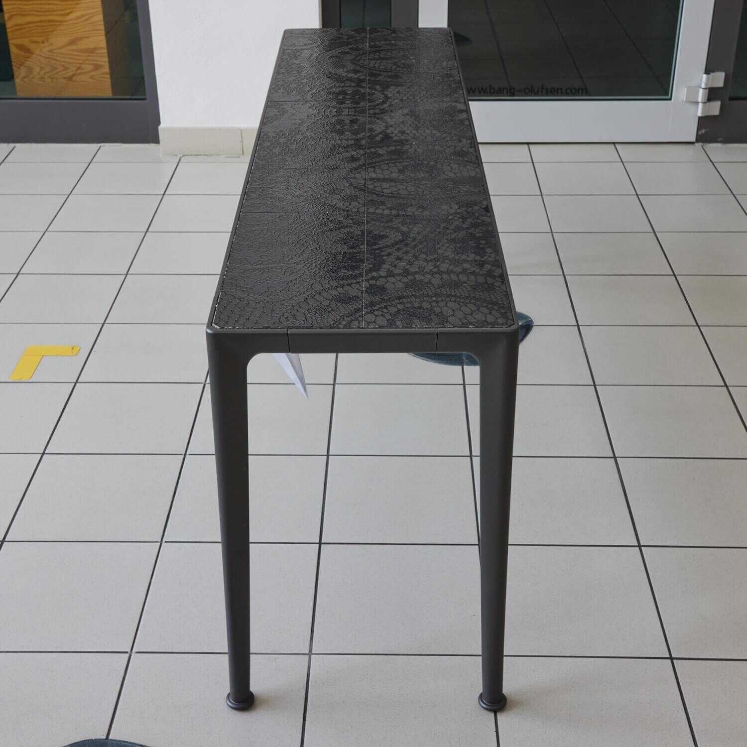 B&B Italia - Outdoor Konsole Mirto Platte Anthrazit Dekor Gestell Anthrazit Lackiert - 3