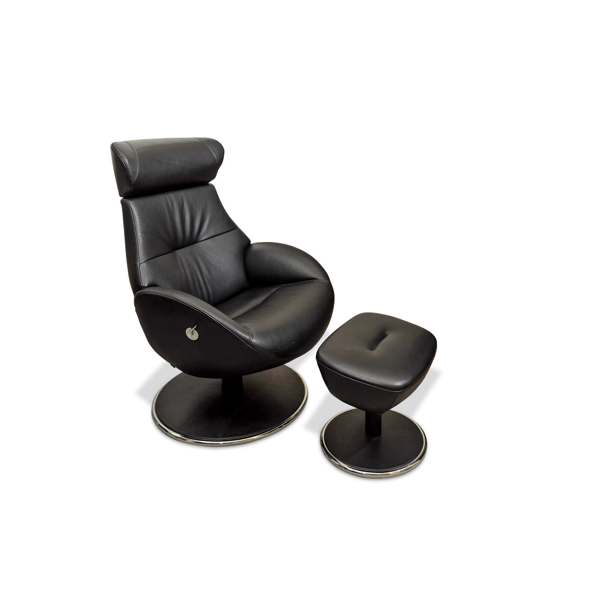 Conform - Sessel Globe (mit Hocker) - 1