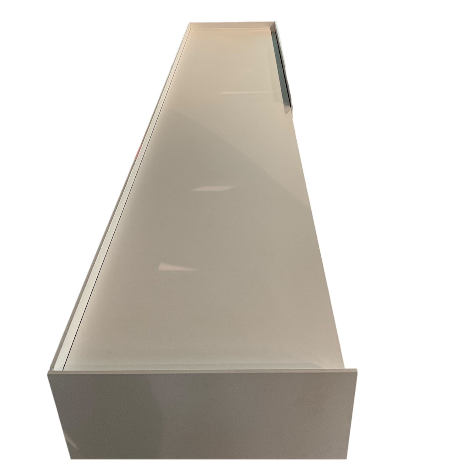Kettnaker - Sideboard Case Melamin Weiß Innen Messingfarbig - 4
