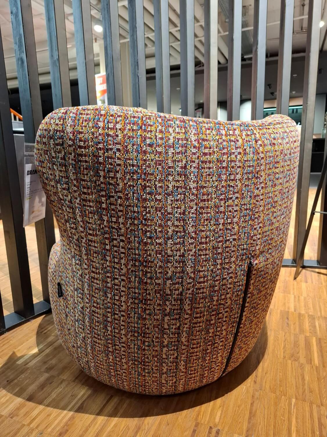 freistil Rolf Benz - Sessel 173 Stoff 6331 Mittel Bunt Meliert - 2