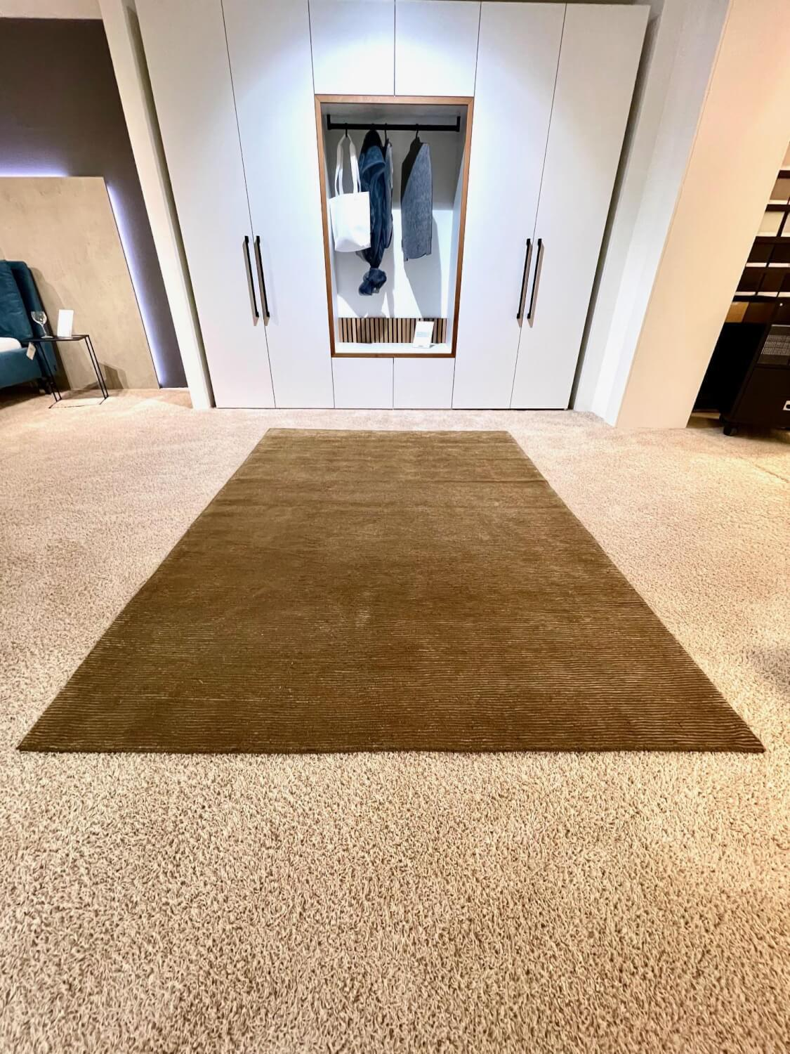 Orienta Design - Orientteppich 238x172 Wolle Und Seide Gold Handgeknüpft - 2