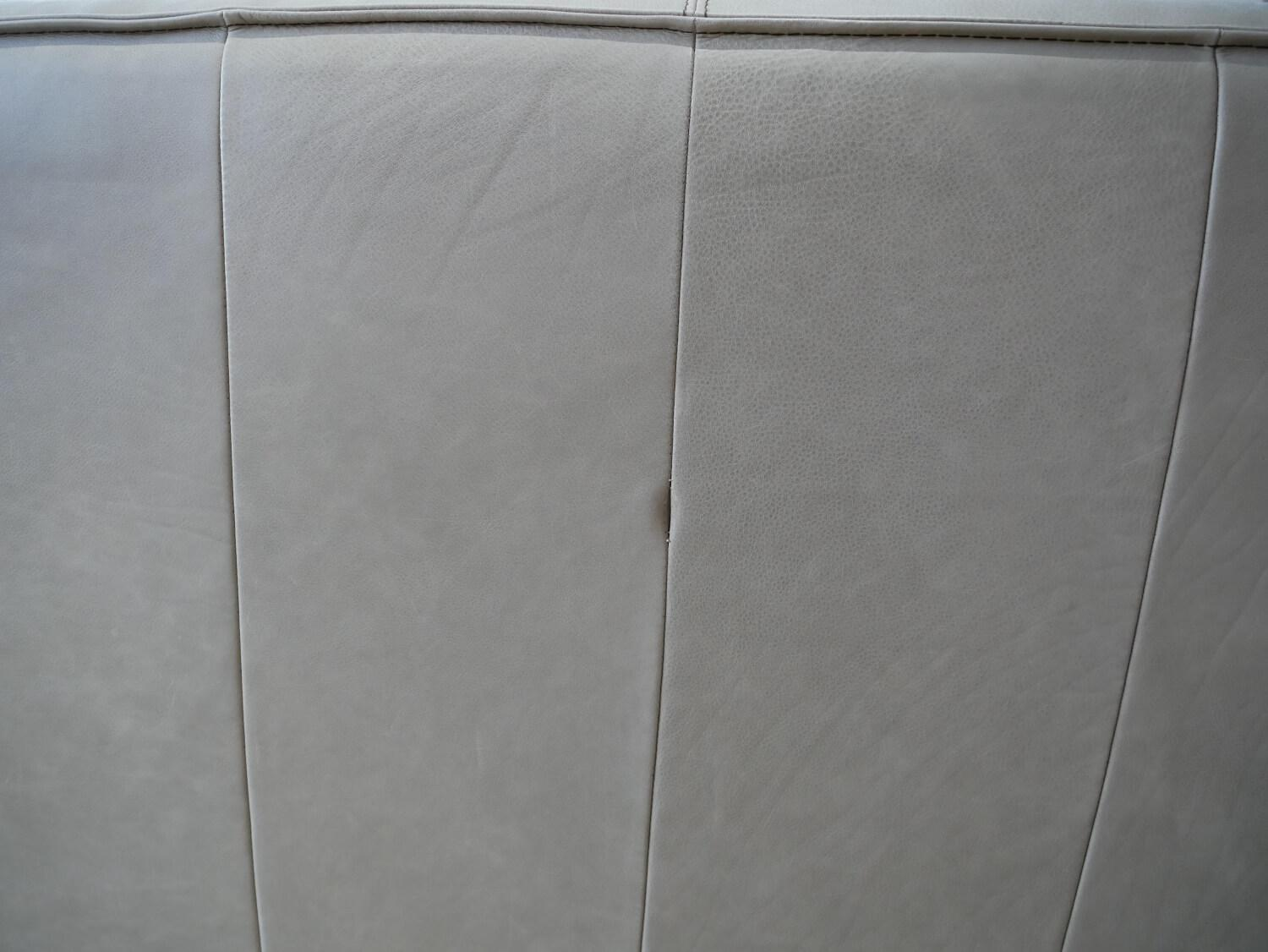 Natura - Ecksofa Natura Denver Leder Rancho Stone Grau - 3