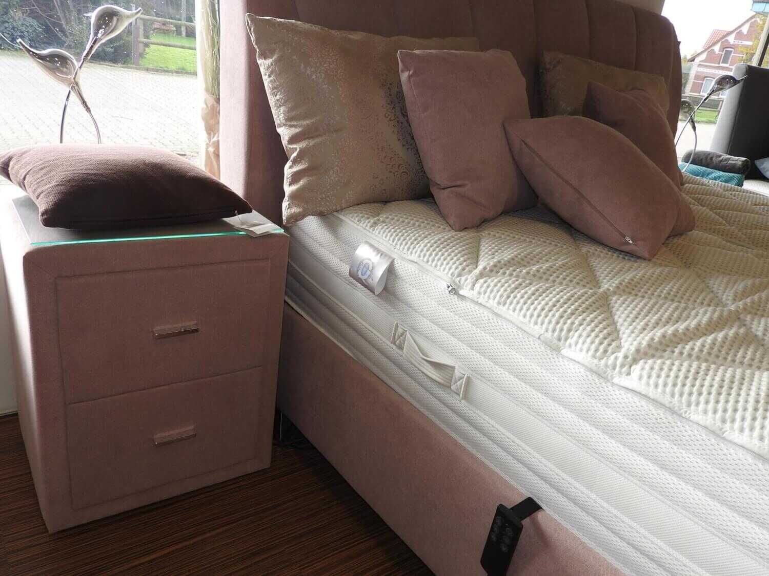oschmann-boxspringbett-1405-stoff-enjoy-uni-altrosa-mit-2-konsolen-und-5-kissen-4d724b5eb5adqIGPhjDzPqn3z Oschmann - Boxspringbett 1405 Stoff Enjoy Uni Altrosa mit 2 Konsolen und 5 Kissen - 4