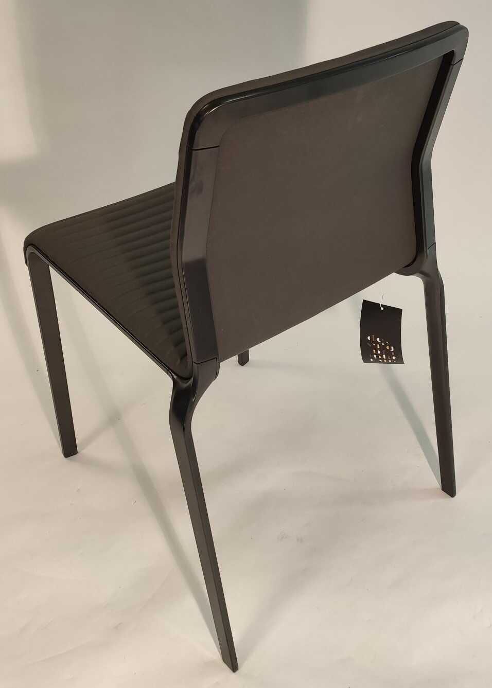 Stuhl Bend Chair Stoff C Braun Gestell Anthrazit
