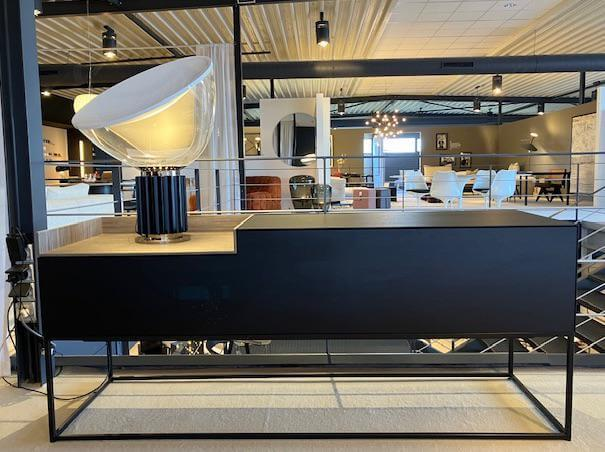 MDF Italia - Sideboard Inmotion Schwarz Gestell Metall Schwarz Matt - 2