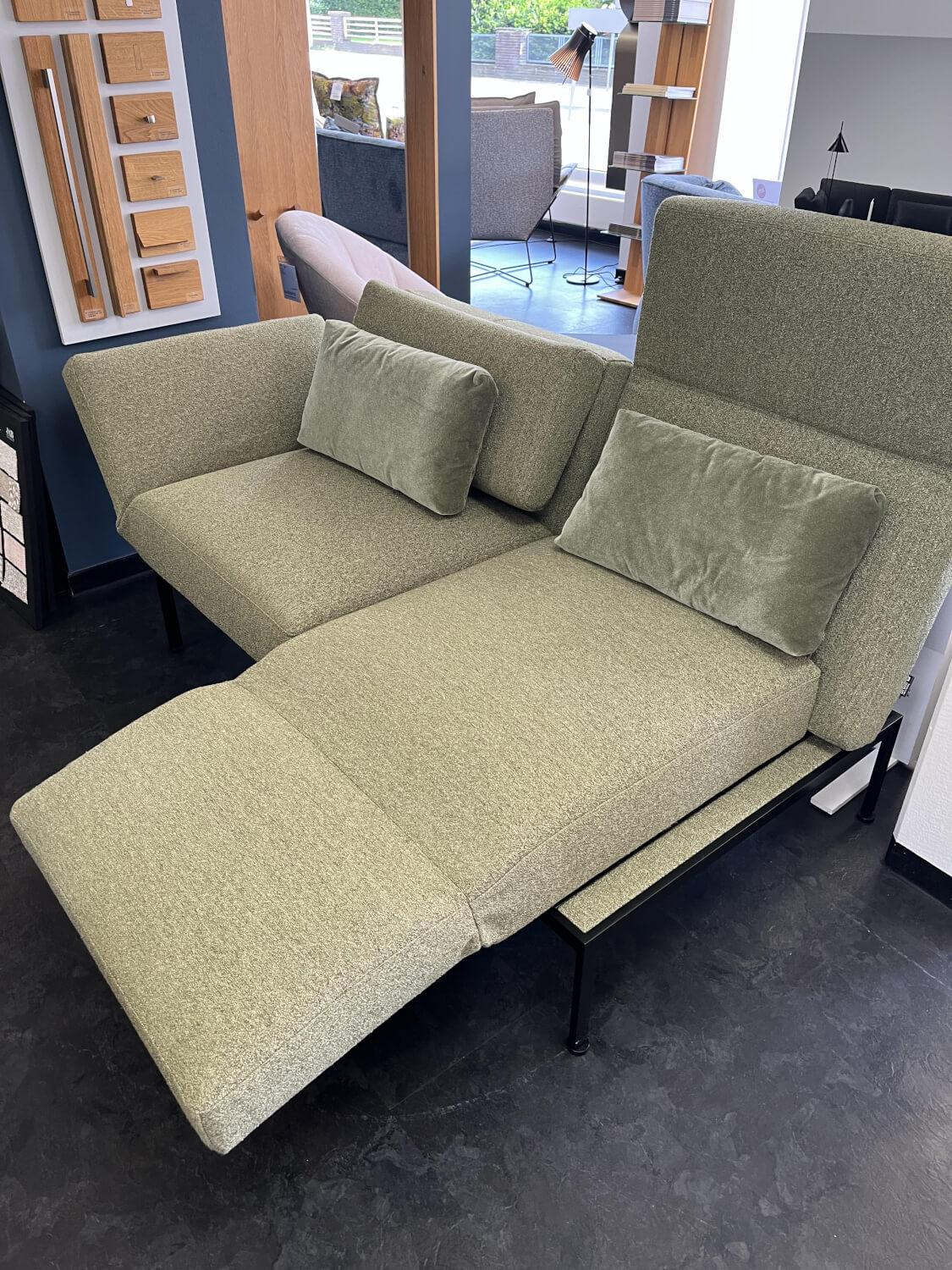 Brühl - Sofa Roro Spring Stoff 4473 033 Gestell Metall Schwarz Höhenverstellbar - 5