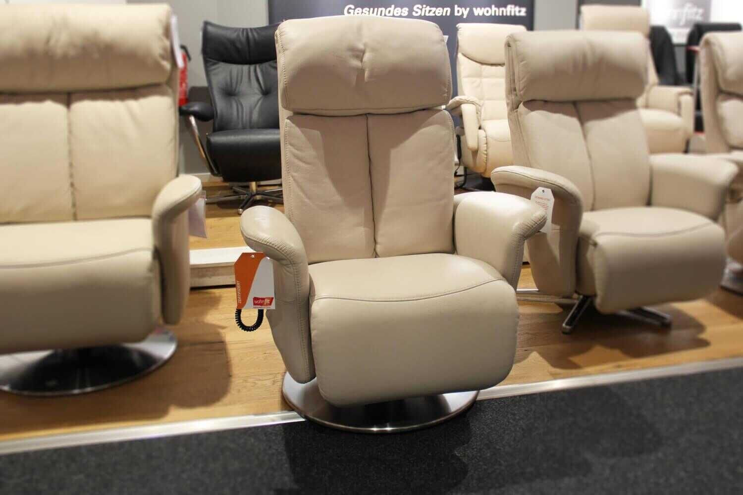 himolla - Massagesessel 7418 Leder Longlife Rustika mit motorischer Funktion - 2