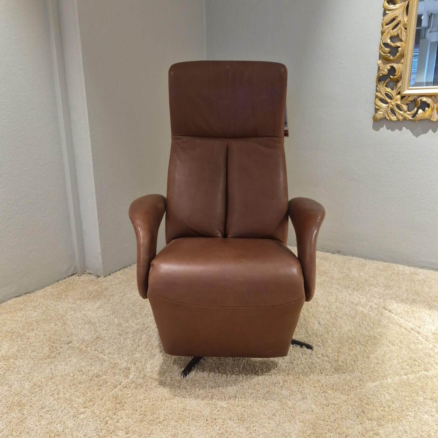 Jori - Relaxsessel Symphony 3860 MU-ME Leder Lotila Pralina Braun - 6