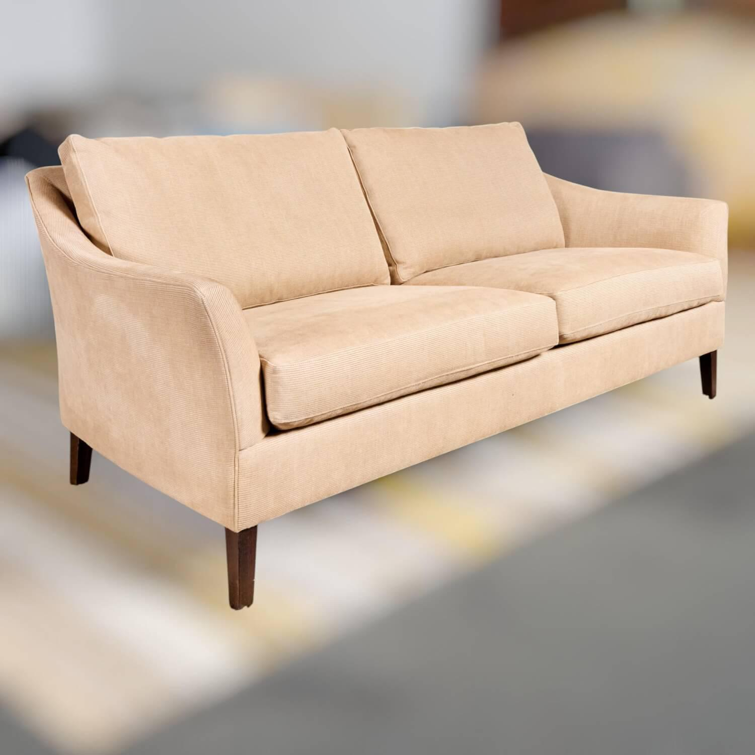 Bielefelder Werkstätten - Saloni Sofa 2/80 Stoff Jack BW1638-121 Beige - 4