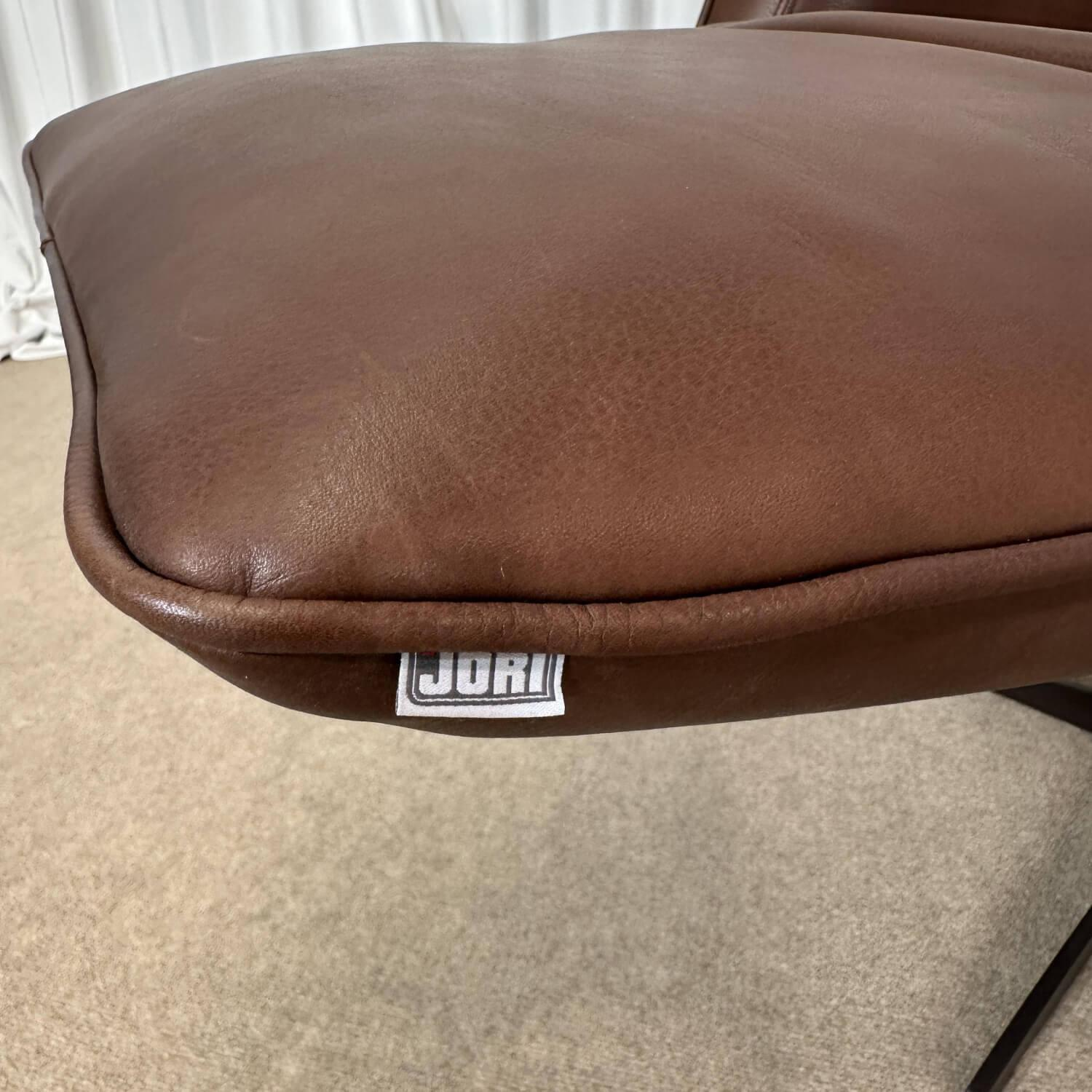 Jori - Sessel Relax Leder Comfort Braun1423 4 Stern Fuß Schwarz - 8