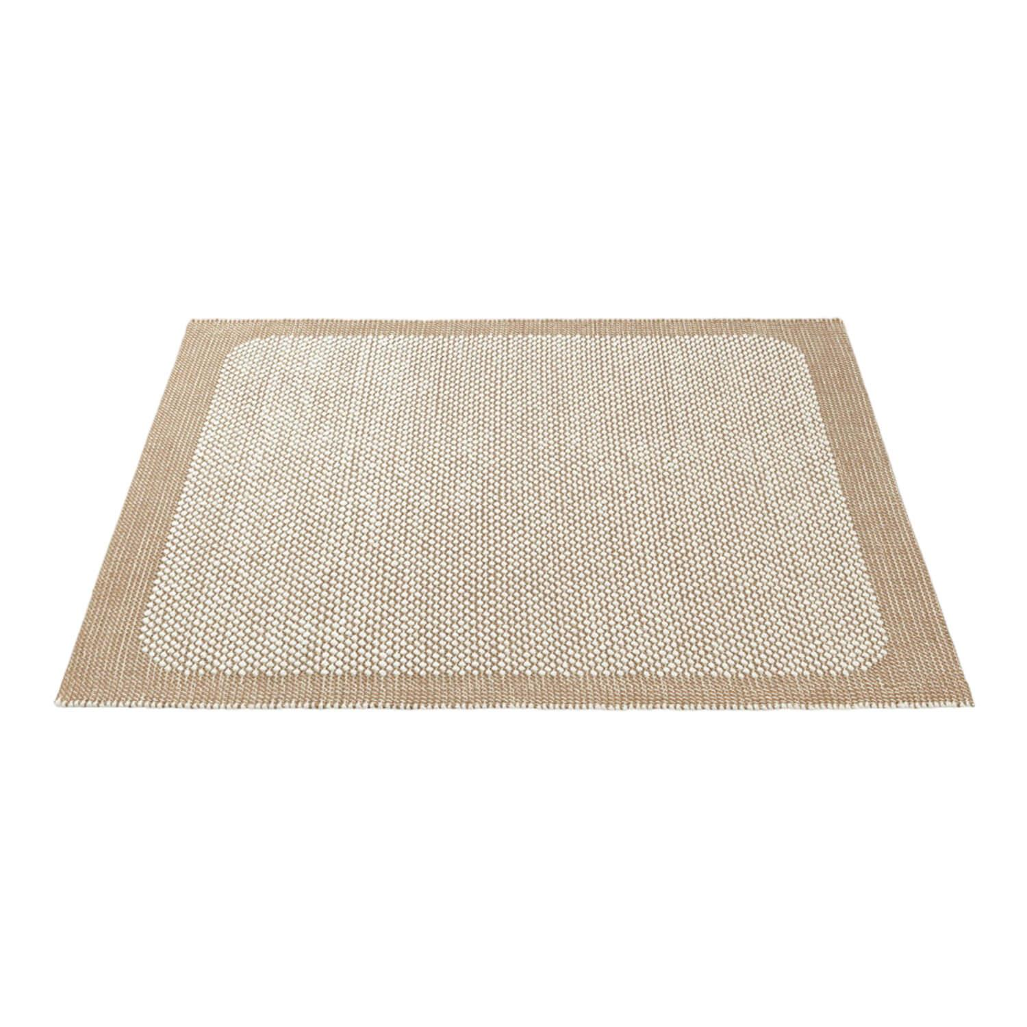 Muuto - Teppich Pebble Rug Burnt Orange Wolle Jute - 1