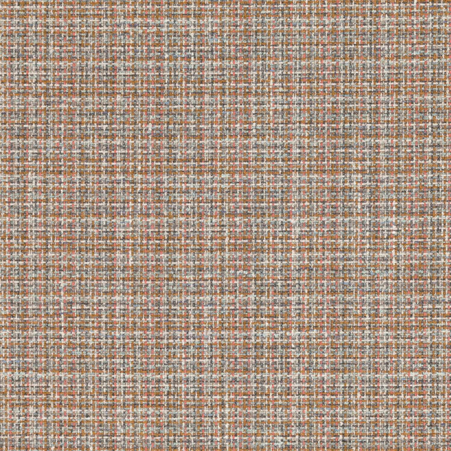 Schramm - Doppelbett Origins Stoff Romo Arlo Flamingo 7929 01 Braun Orange Füße Eiche Wengefarbig Gebeizt Inklusive Matratzen - 5