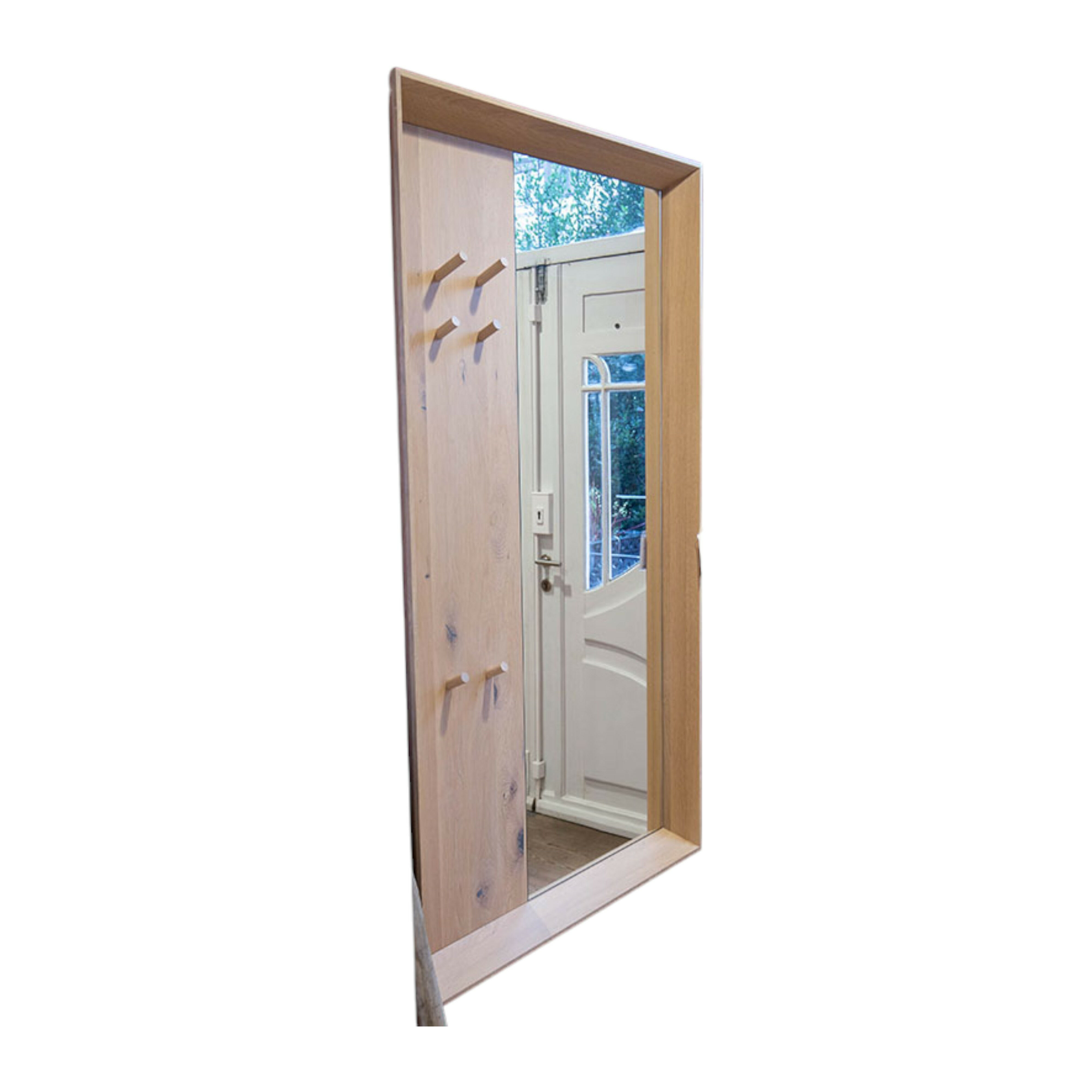 Team 7 - Garderobe Haiku Eiche Weißgeölt mit Spiegel - 1